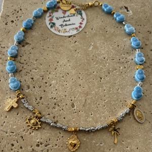 Image Collier Méditerranéen « Madone » – Pièce Unique