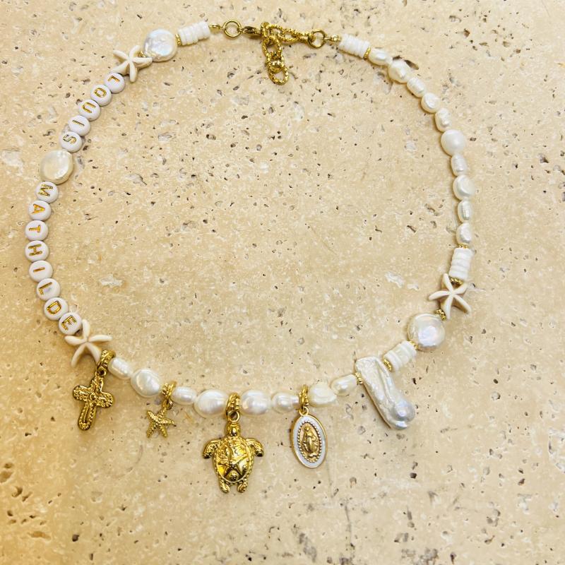 Collier personnalisable adulte shell