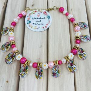 Image Collier enfants 4/12 ans ibiza shellCollier Enfant Fait Main – Cadeau Magique pour Noël ou Anniversaire
